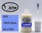 Preview: MG, Tahiti Blue, BLVC65: 20ml Lackstift, von ATW Autoteile West.